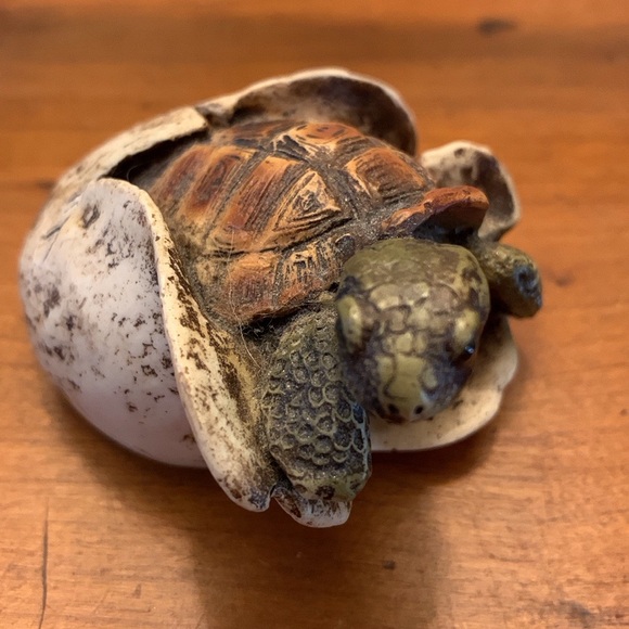 Vintage-EUC. Sea Turtle Hatching 1989 Castagna. Made in Italy - Picture 2 of 9